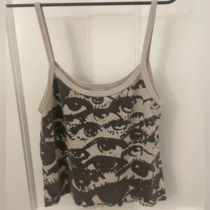 Brandy Melville Eye Tank Top